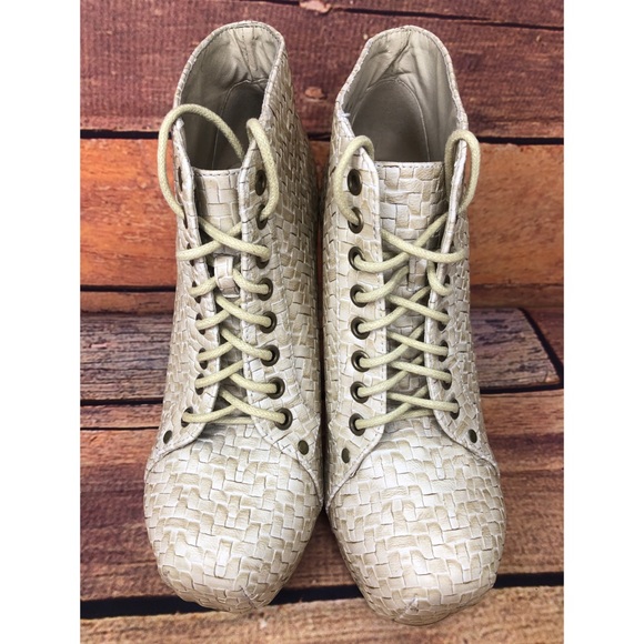 Shtekh Tan Weave Pattern 5" Retro Steam Platform - Picture 7 of 9